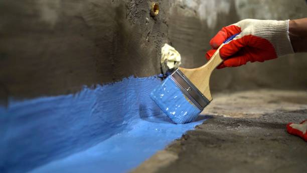 SJ Waterproofing Pros commercial waterproofing team near Hobbs, IN